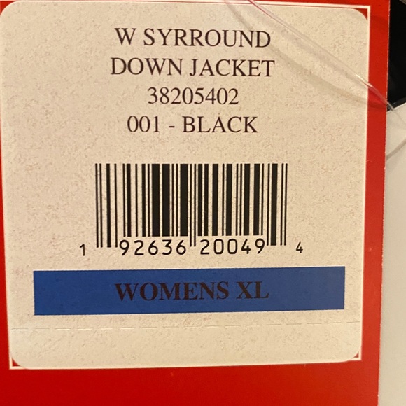 BNWT Women's Spyder Syrround Down Jacket Black - Size XL - Picture 9 of 14